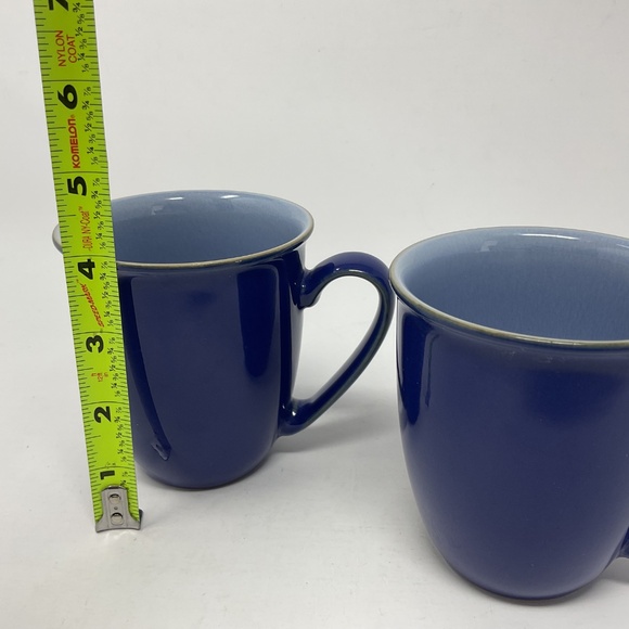 Denby Everyday Blueberry Stoneware Beaker Coffee mug set - Picture 6 of 6